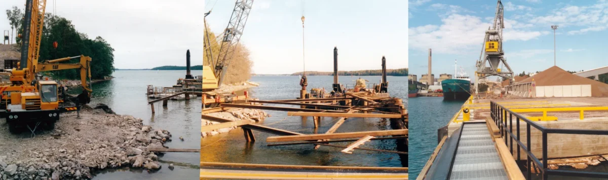 Laiturin pidennys, 2000