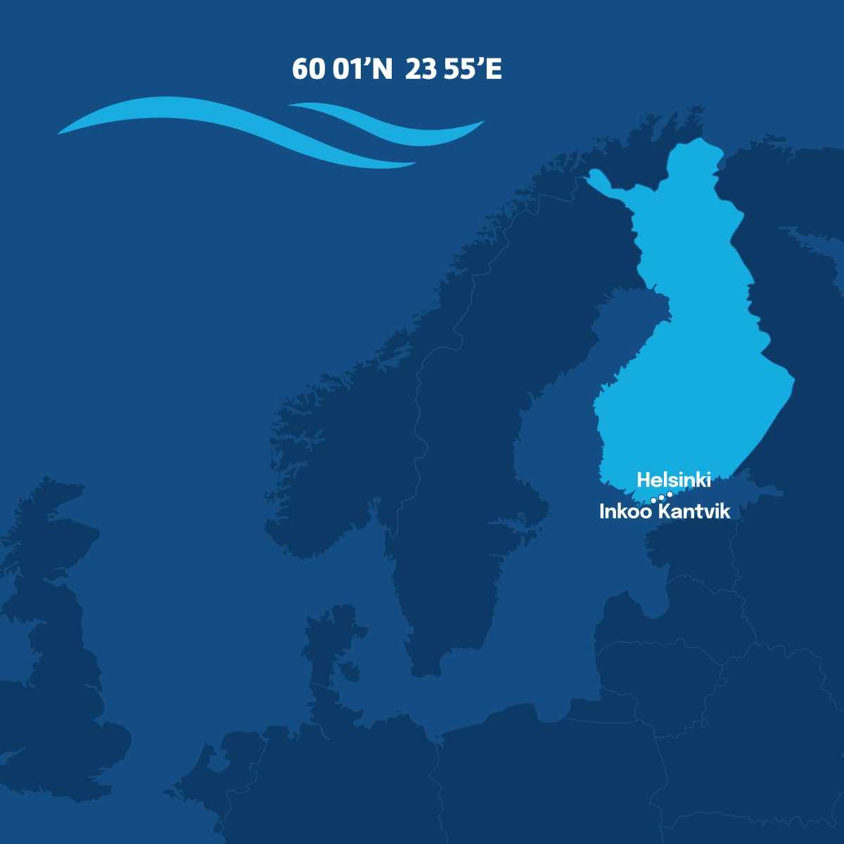 Inkoo Shipping kartta